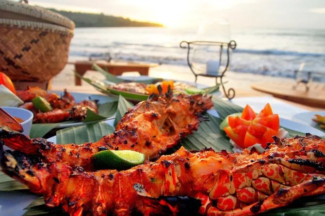 10. Eat Fresh Grilled Seafood on the Sand at Jimbaran Bay